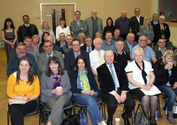 SNP candidates in South Lanarkshire pictured with MSPs and MPs.