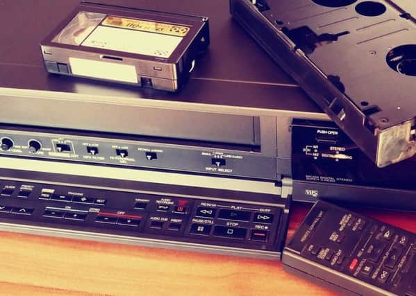 VHS machines have disappeared from use