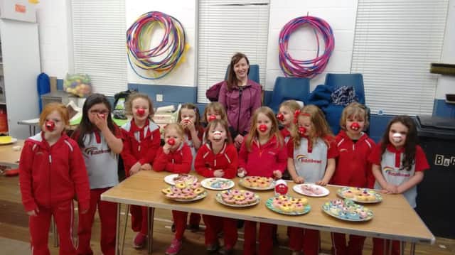 Westerton Rainbows support Red Nose Day