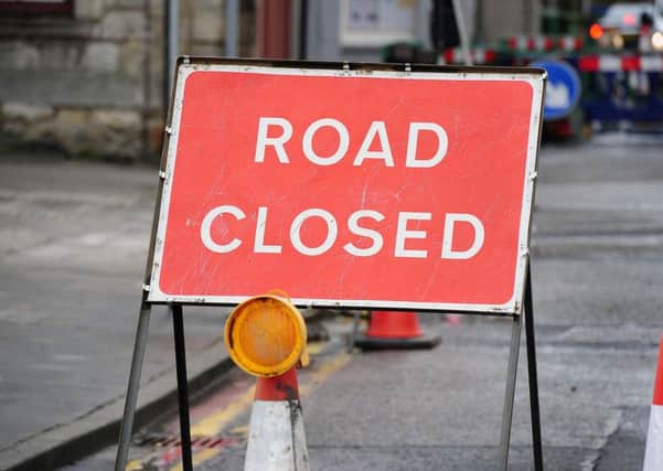 Calder Road is due to be closed for five days