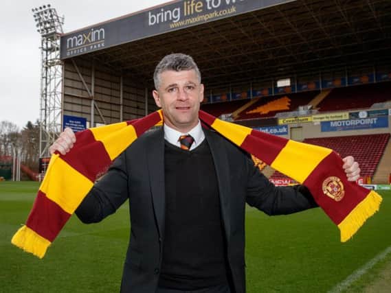Motherwell FC manager Stephen Robinson