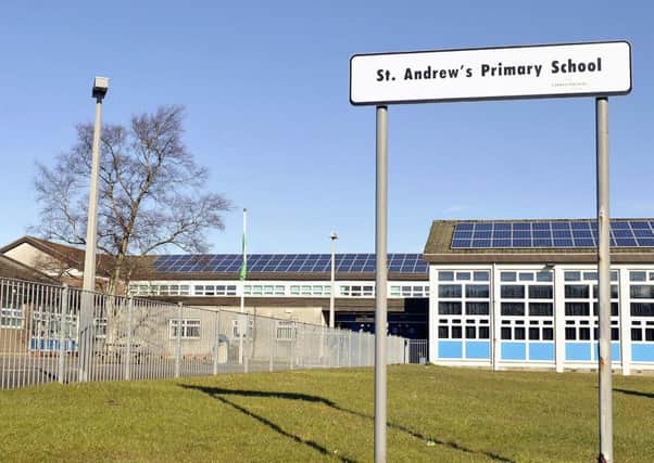 St Andrew's Primary - soon to join with St Joseph's Primary in Milngavie as the site of a new Â£10million school.