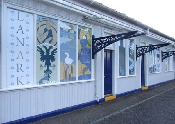 The Trust spruced up the old buildings at the station with Lanark designs last year.