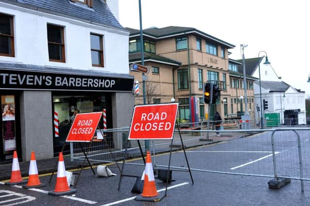 Roadworks started in February of last year