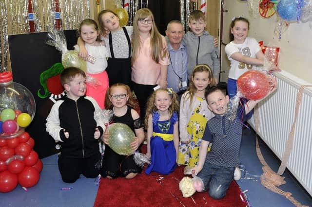 Auchinairn Primary held a leaving party