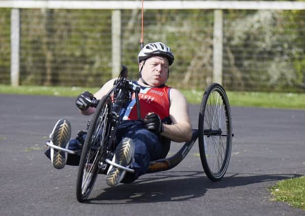David Dent hopes to qualify for the Invictus Games