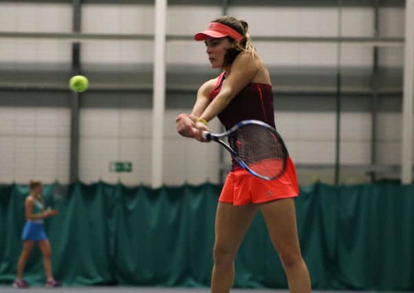 Maia Lumsden (pic by Tennis Scotland)