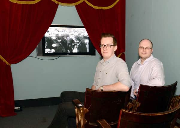 Pull up a pew...at the cinema with Michael and Barrie and discover how life continued in Lanarkshire during the war and was later commemorated by locals. (Pic Alan Watson)