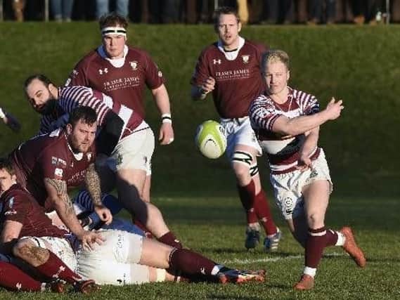 Reiss Cullen has impressed greatly when playing for Watsonians this season and he is all set to begin a new adventure south of the border this summer after joining Bristol Rugby (Pic by Ian Rutherford)