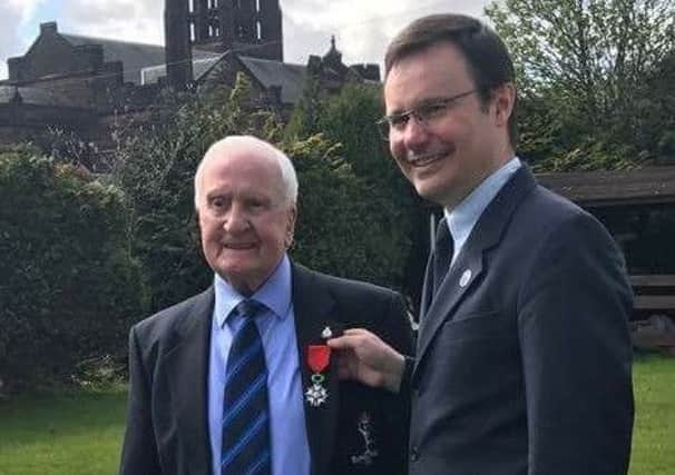 James Hughes 92-year-old war veteran awarded Frances highest honour