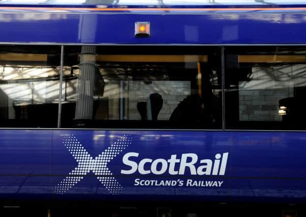 Incident happened on a Scotrail service to Glasgow