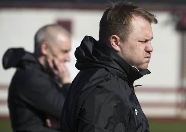 Cumbernauld United boss Andy Frame has plenty to ponder after his side's fourth successive defeat at Maryhill