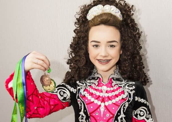 Caragh McKay with some of her latest medals. Pic: Sarah Peters