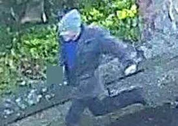 Police are hoping the public may know the male in this CCTV image