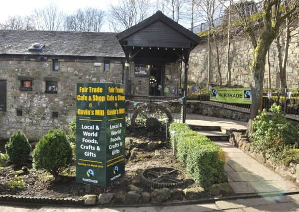 Gavins Mill, Fairtrade cafe and shop.