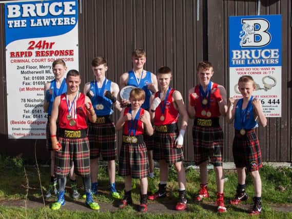 Forgewood ABC stars Troy  Young, Kane Young,  Liam McFarlane, Mark  Johnstone, Kyle  Kerr, Shane Young and Darren Johnstone have been in tremendous form  this year. Fellow stars Sean Coyle, Kieran Burke and Lewis Johnstone are not in the picture (Pic by Les Kingstone)