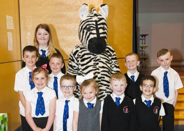 Zimba the Zebra highlights road safety (Picture Sarah Peters)