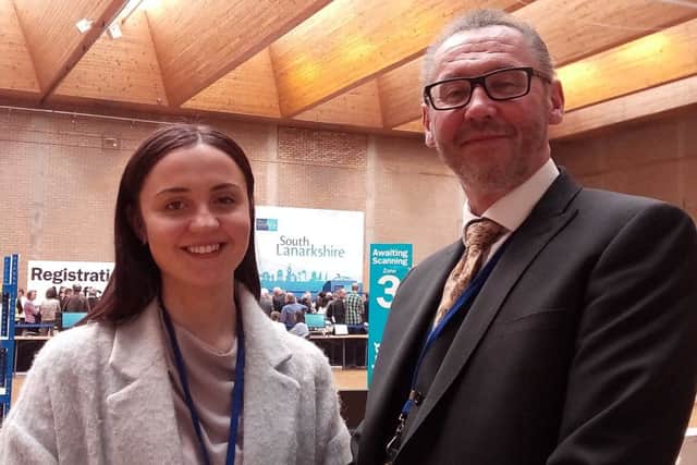 Mairi hopes to emulate the election success of her father Ian McAllan.