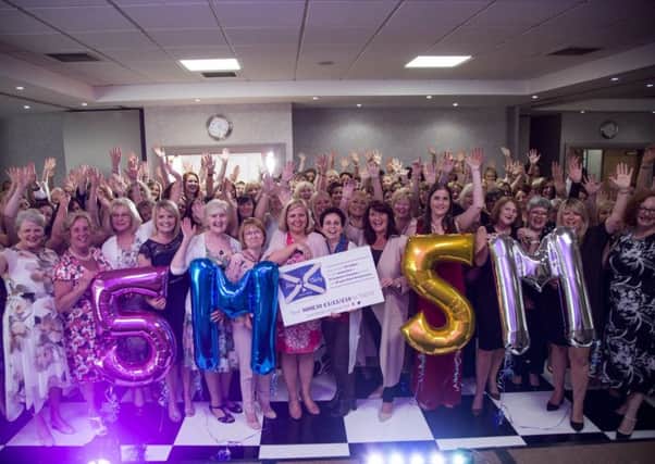 Celebrations at the Ladies Lunch as the St Andrews Hospice Appeal reaches the Â£5 million milestone.