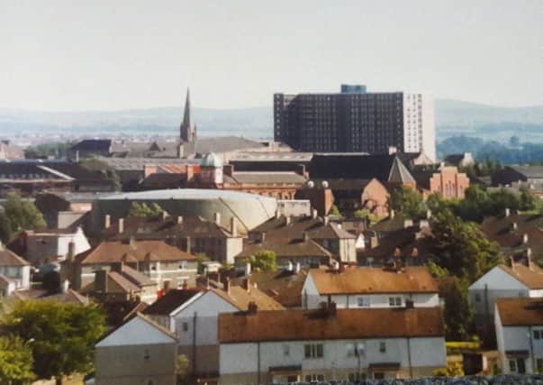 Old view of Motherwell by John J McKillop of Lanarkshire legacy