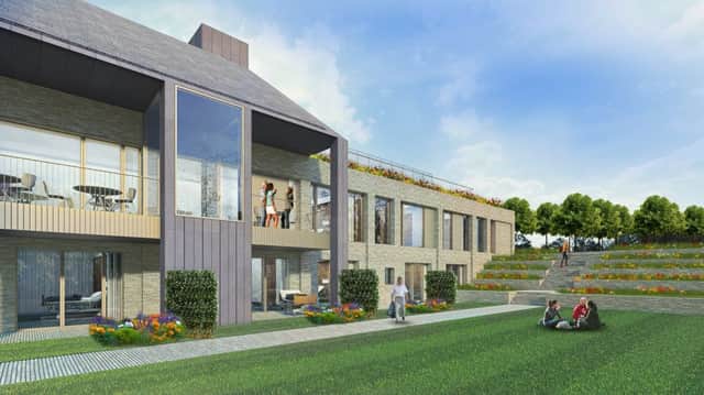 An artist's impression of the new hospice