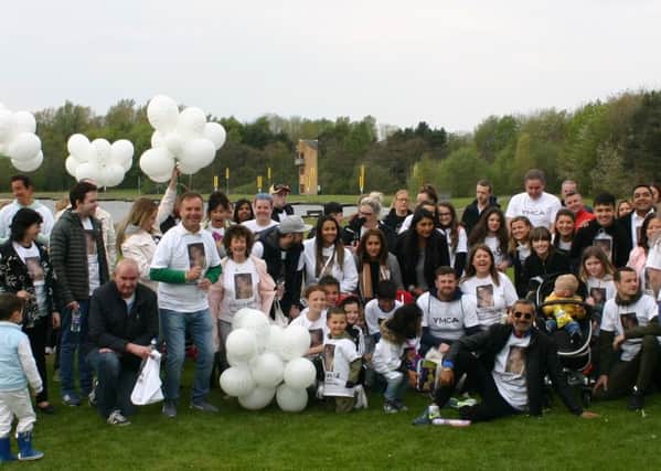 The walk took place at Strathclyde Park in memory of Rebecca Gill
