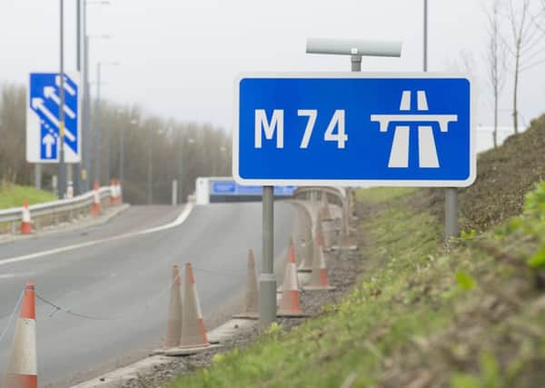 Closure will hit M74 traffic from Motherwell