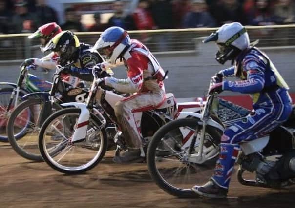 Tom Perry (right) of Glasgow Tigers (pic by Ian Adam)