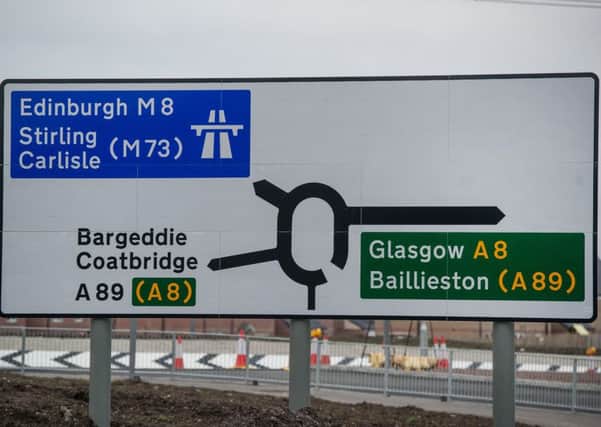 Contraflow will affect drivers on the re-aligned A8