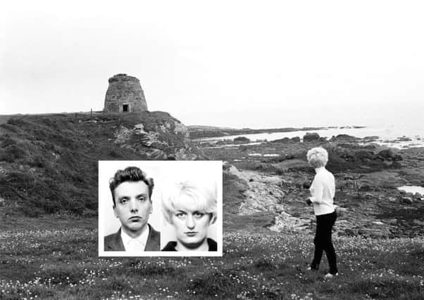 The shot of Myra Hindley in Fife, taken by Ian Brady. Copyright: Duncan Staff/SWNS