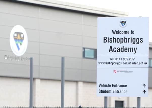 The hustings was to have taken place in Bishopbriggs Academy