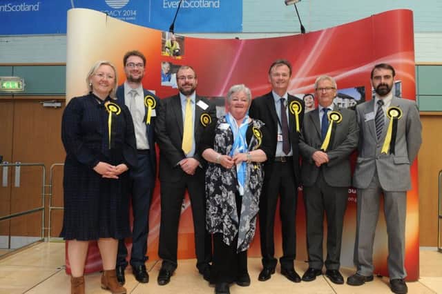 The seven SNP councillors have formed a minority administration