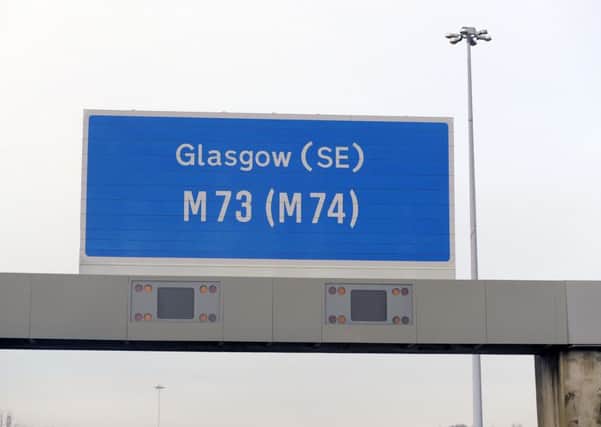 Traffic heading into and out of Glasgow will be affected