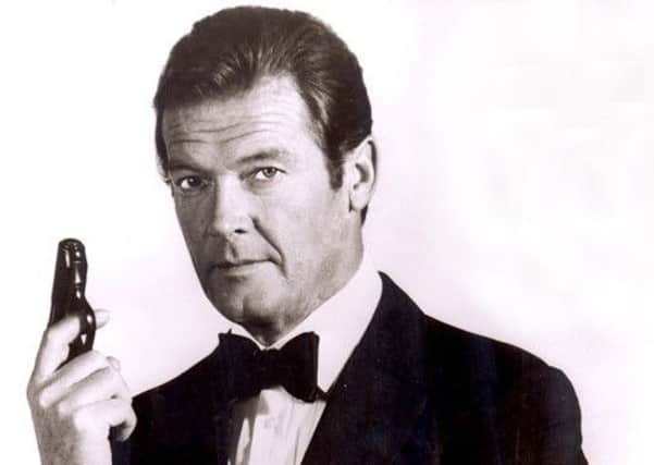 Roger Moore as James Bond. Photo by Moviestore/REX Shutterstock