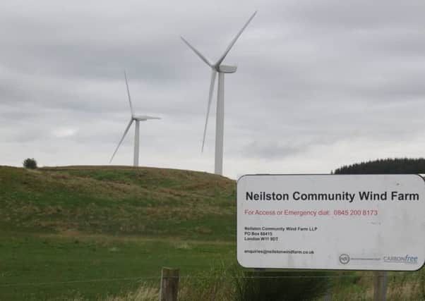 Concerns have been raised over noise from windfarm.