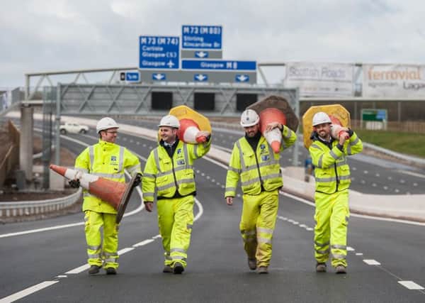 Scottish Government says motorway work is nearly complete