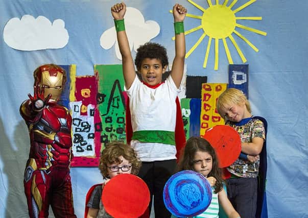 Superhero Academy part of ER Culture and Leisure school hol programme