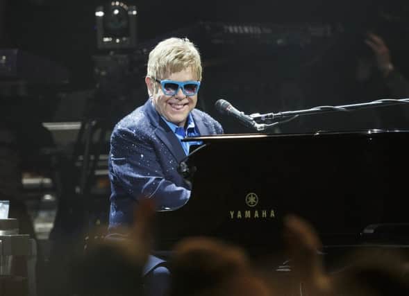 Elton John at The Hydro . Picture Robert Perry 19th June 2015.