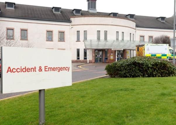 Patient turned violent at Wishaw General
