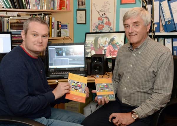 Producer Iain Morris, right, and son Martin, the editor, have seen huge international interest in The God Question