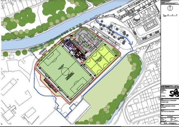 An artists drawing of the new plans which have been submitted to East Dunbartonshire Council