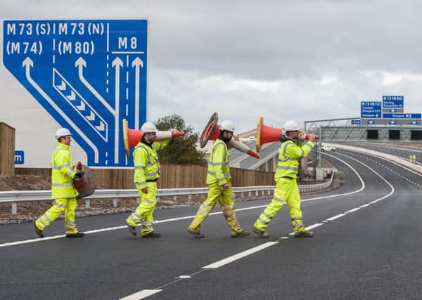 Work has finished on the new M8 stretch between Newhouse and Baillieston, but MSP Margaret Mitchell says drivers are confused by the new layout and signs arent helping