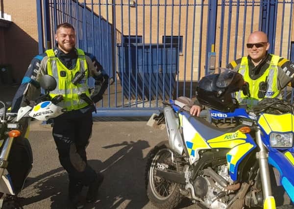 Police have launched a crackdown on off-road nuisance vehicles