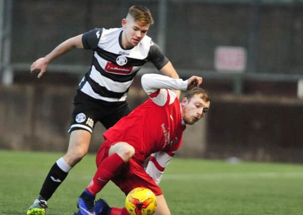 New Rob Roy signing Michael Oliver in action for East Stirlingshire last season