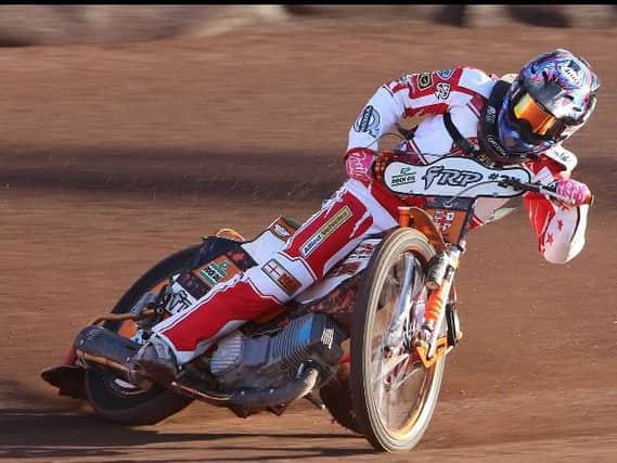 Jack Smith's form was a plus for Glasgow Tigers at Peterborough (pic by Ian Adam)