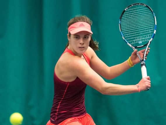 Maia Lumsden (pic by Tennis Scotland)