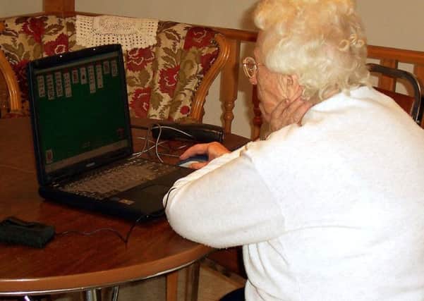 Volunteers are needed to help older people learn to use modern technology.