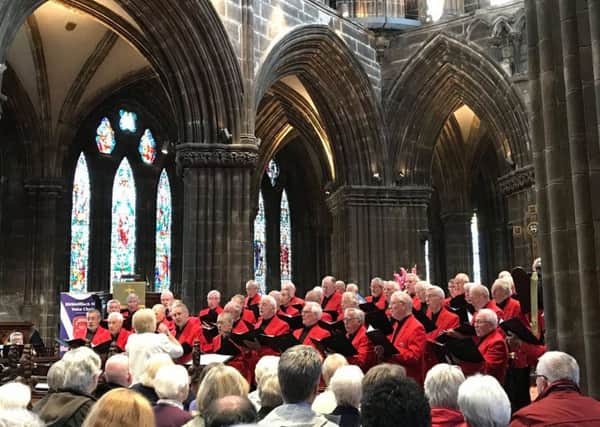 Kirkintilloch Male Voice Choir at Glasgow Catherdral