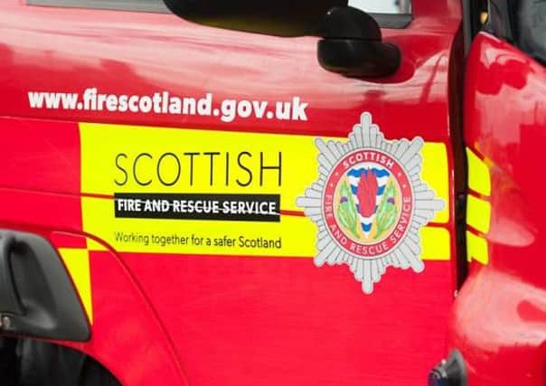 Fire engines were called to house in Broomgate.