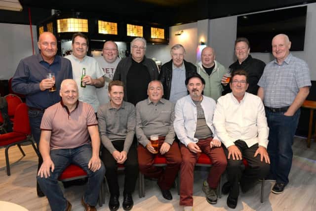 Picture Alan Watson. Club 100, formerly Fir Park Social Club - Reunion to mark 25th anniversary of Ravenscraig closure